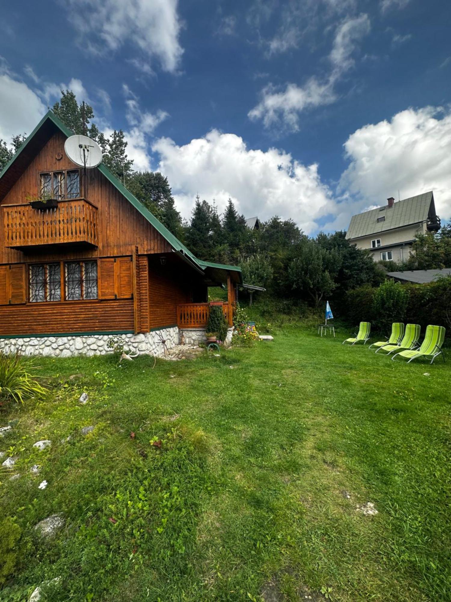 Chata Retro Stara Lesna Exterior foto